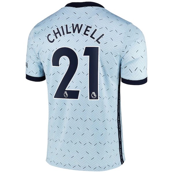 Trikot Chelsea NO.21 Chilwell Auswarts 2020-21 Blau Fussballtrikots Günstig